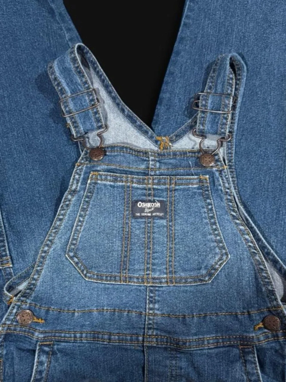 OshKosh B'gosh Classic Blue Denim Overalls
